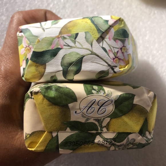 2 NEW Lemon soap bar - Diamanté lemon Citron- AC Lemon - Picture 6 of 12